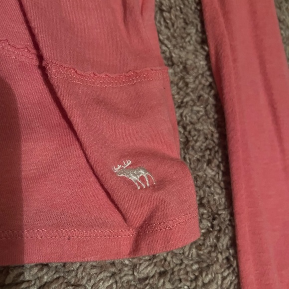 Abercrombie and fitch babydoll top coral y2k vintage top - Picture 5 of 6